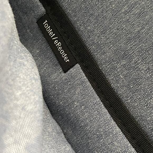 SOLO New York Hamish Briefcase Laptop Tablet Bag Brown Canvas & Leather - Picture 7 of 12